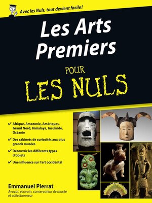 cover image of Les Arts Premiers Pour les Nuls